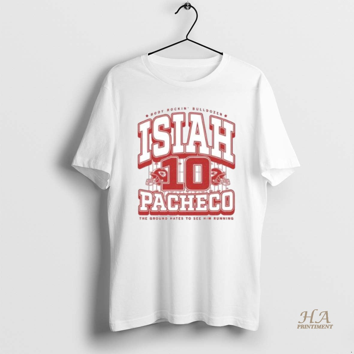 Official Body Rockin Bulldozer Isiah Pacheco 10 The Ground Hates To See Him Running T-Shirts, Hoodie, Sweatshirt