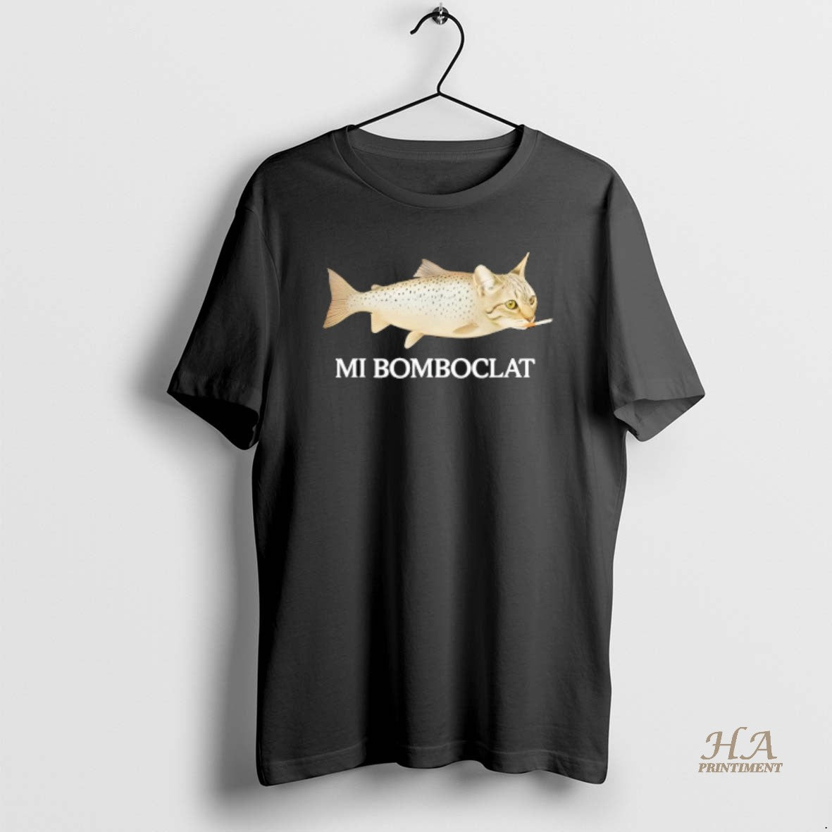 Official Bomboclat Fish Cat Meme T-Shirts, Hoodie, Sweatshirt | InkNestWear.com