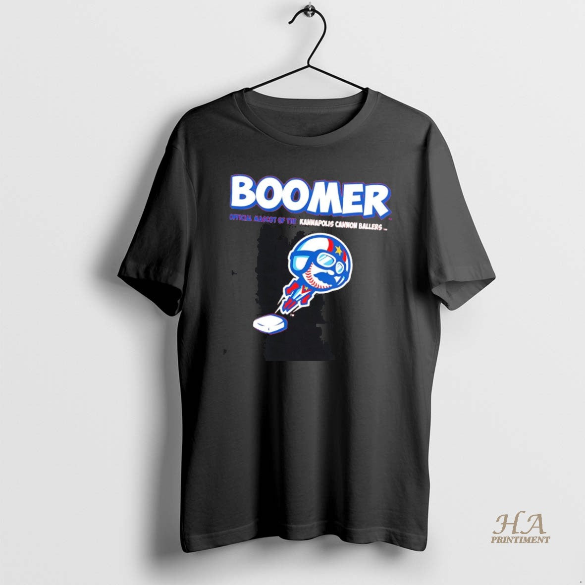 Official Boomer Mascot Of The Kannapolis Cannon Ballers T-Shirts, Hoodie, Sweatshirt | InkNestWear.com