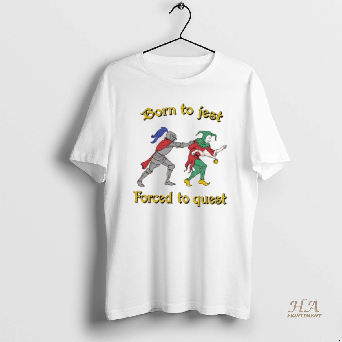 Official Born To Jest Forced To Quest Graphic T-Shirts, Hoodie, Sweatshirt | InkNestWear.com