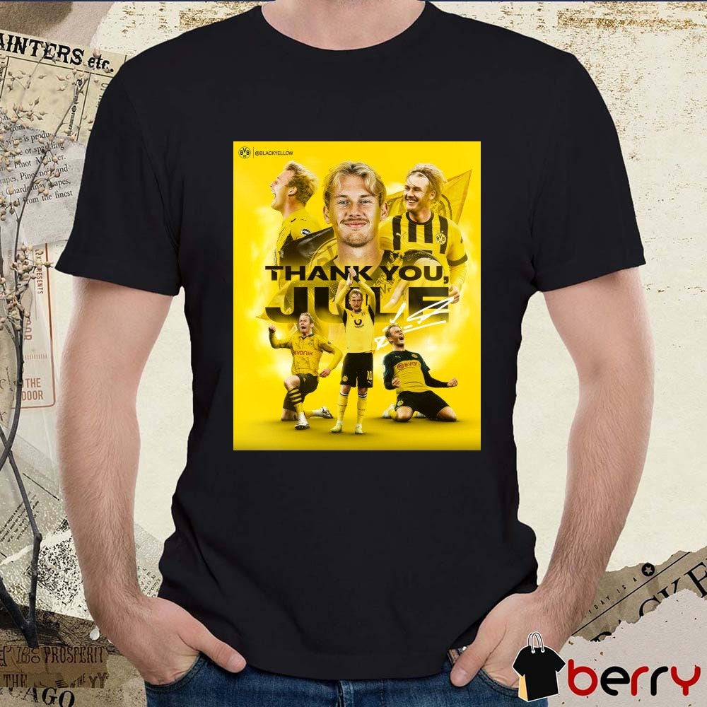 Borussia Dortmund Thank You Jule Signature Poster t-shirt