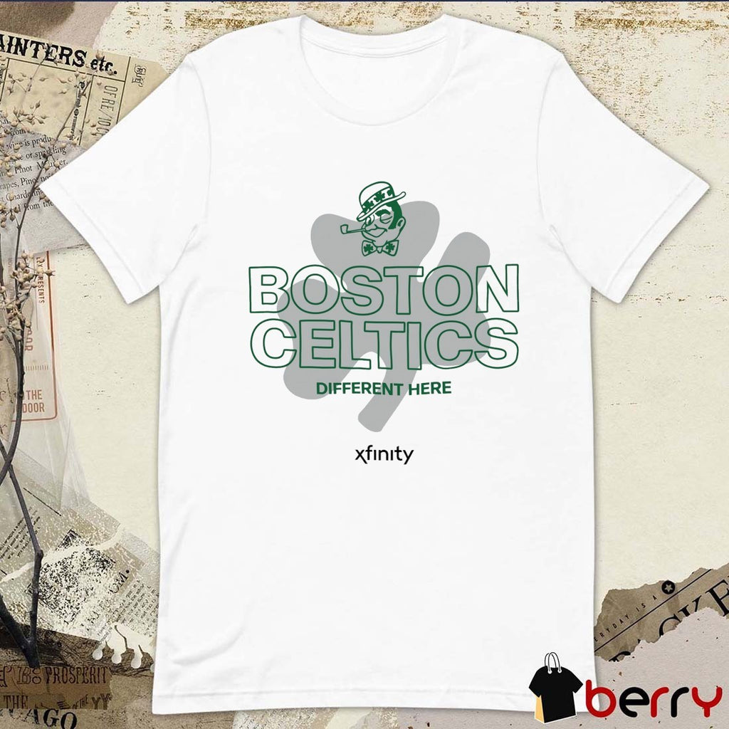 Boston Celtics Different Here Xfinity t-shirt