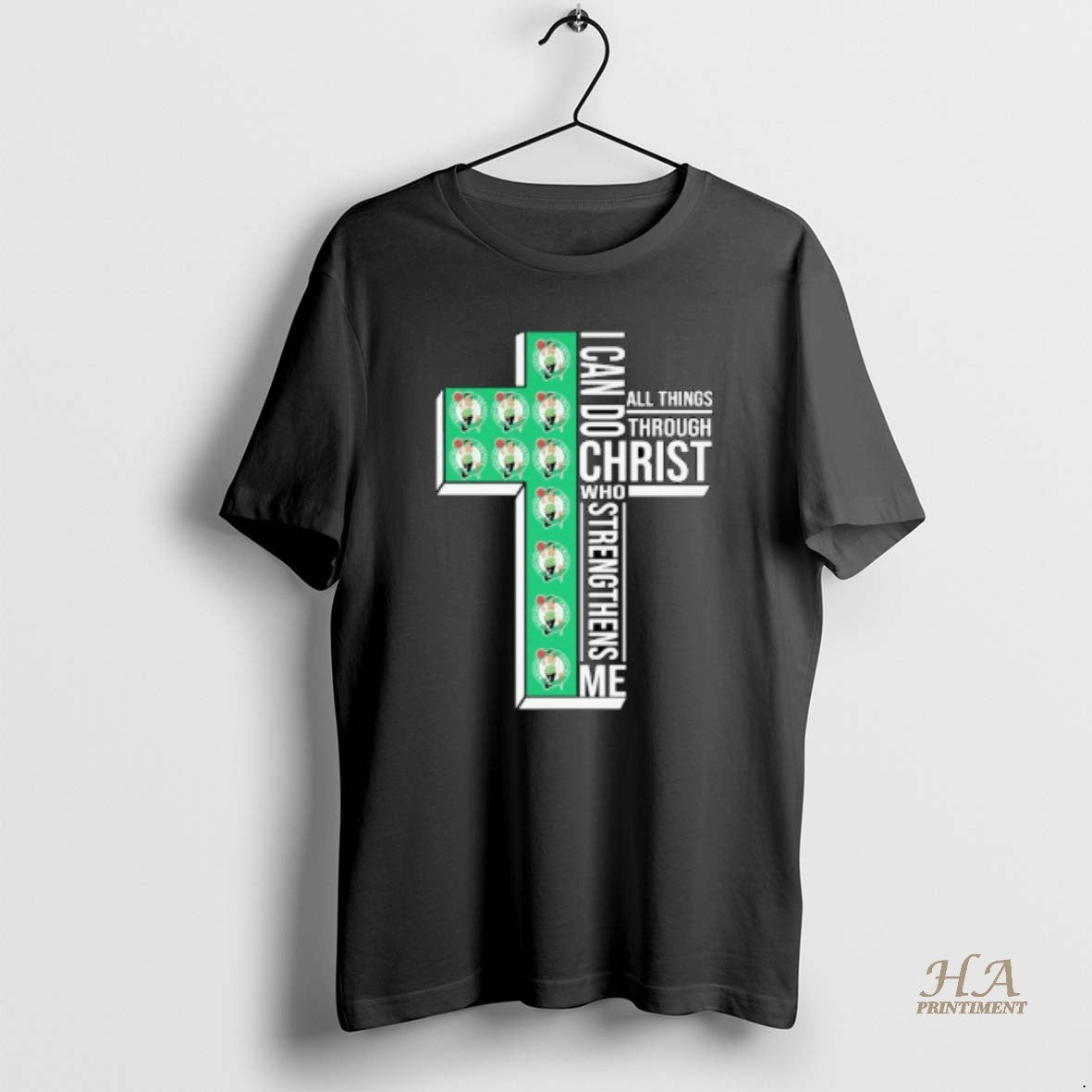 Official Boston Celtics I Can Do All Things Through Christ Who Strengthen Me T-Shirts, Hoodie, Sweatshirt | InkNestWear.com