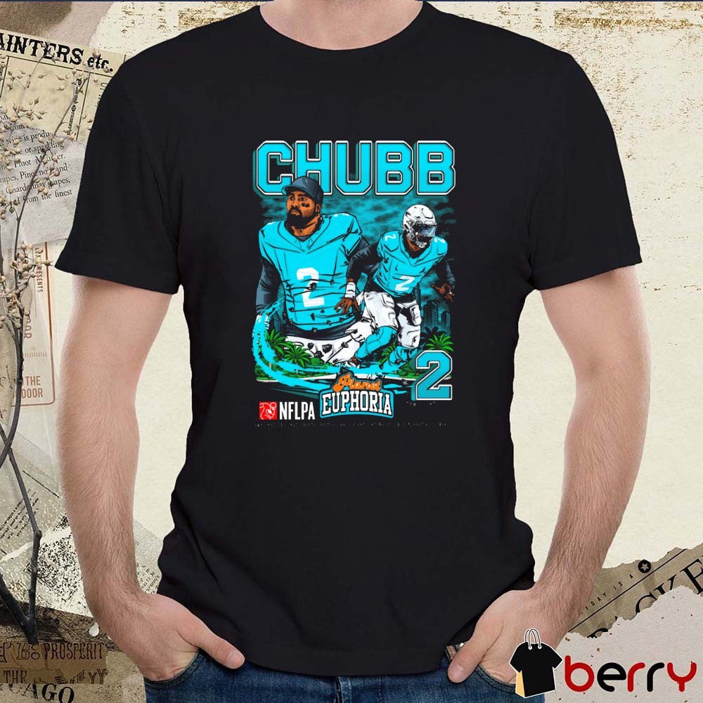 Bradley Chubb Miami Dolphins NFL Planet Euphoria Artwork t-shirt