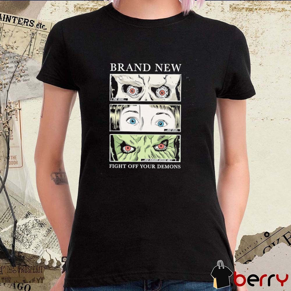 Brand New Devil & God Comic The Devils And God Are Raging Inside Me Fight Off Your Demons 2026 t-shirt