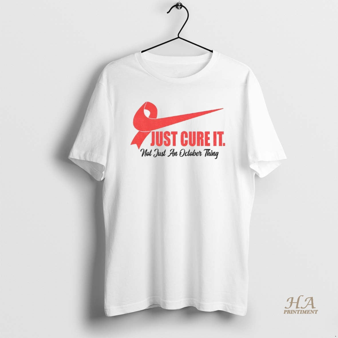 Official Breast Cancer Awareness Just Cure It Not Just An October Thing T-Shirts, Hoodie, Sweatshirt | InkNestWear.com