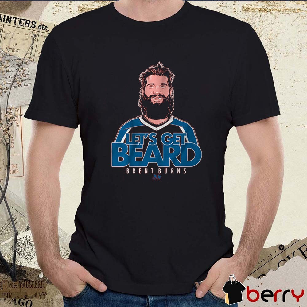 Brent Burns Let’s Get Beard Colorado Avalanche Hockey Painting 2025 t-shirt