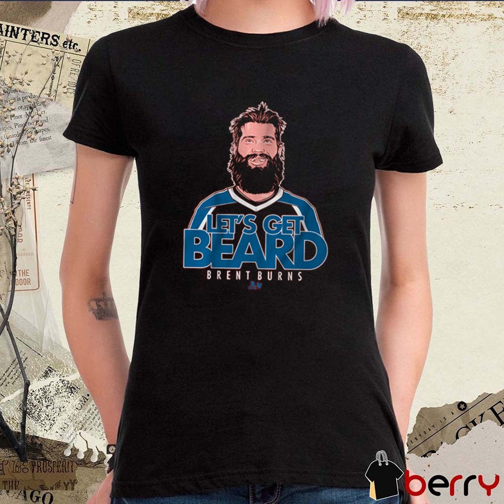 Brent Burns Let’s Get Beard Colorado Avalanche Hockey Painting 2025 t-shirt