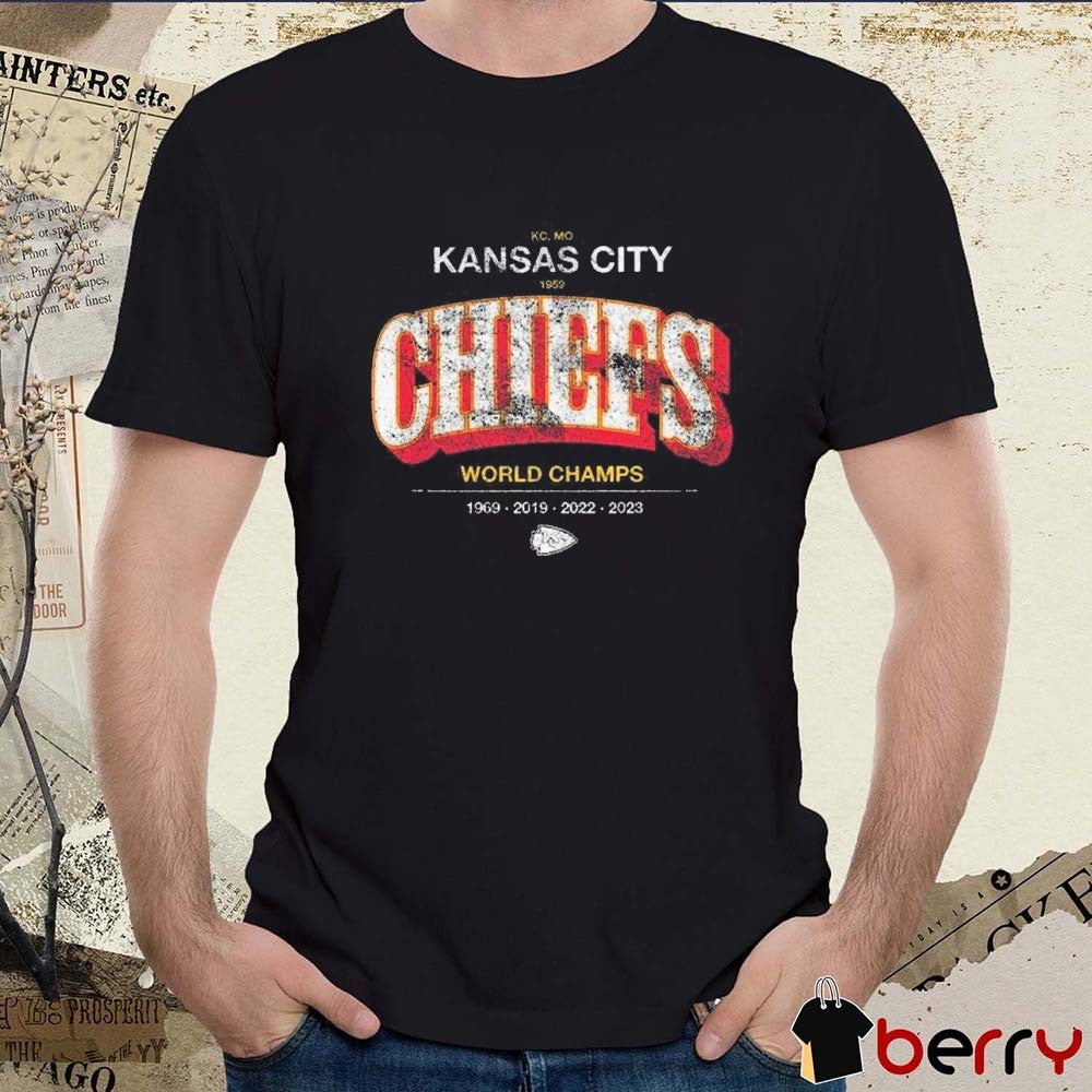 Brittany Mahomes x NFL Kansas City Chiefs Game Day World Champs Vintage t-shirt