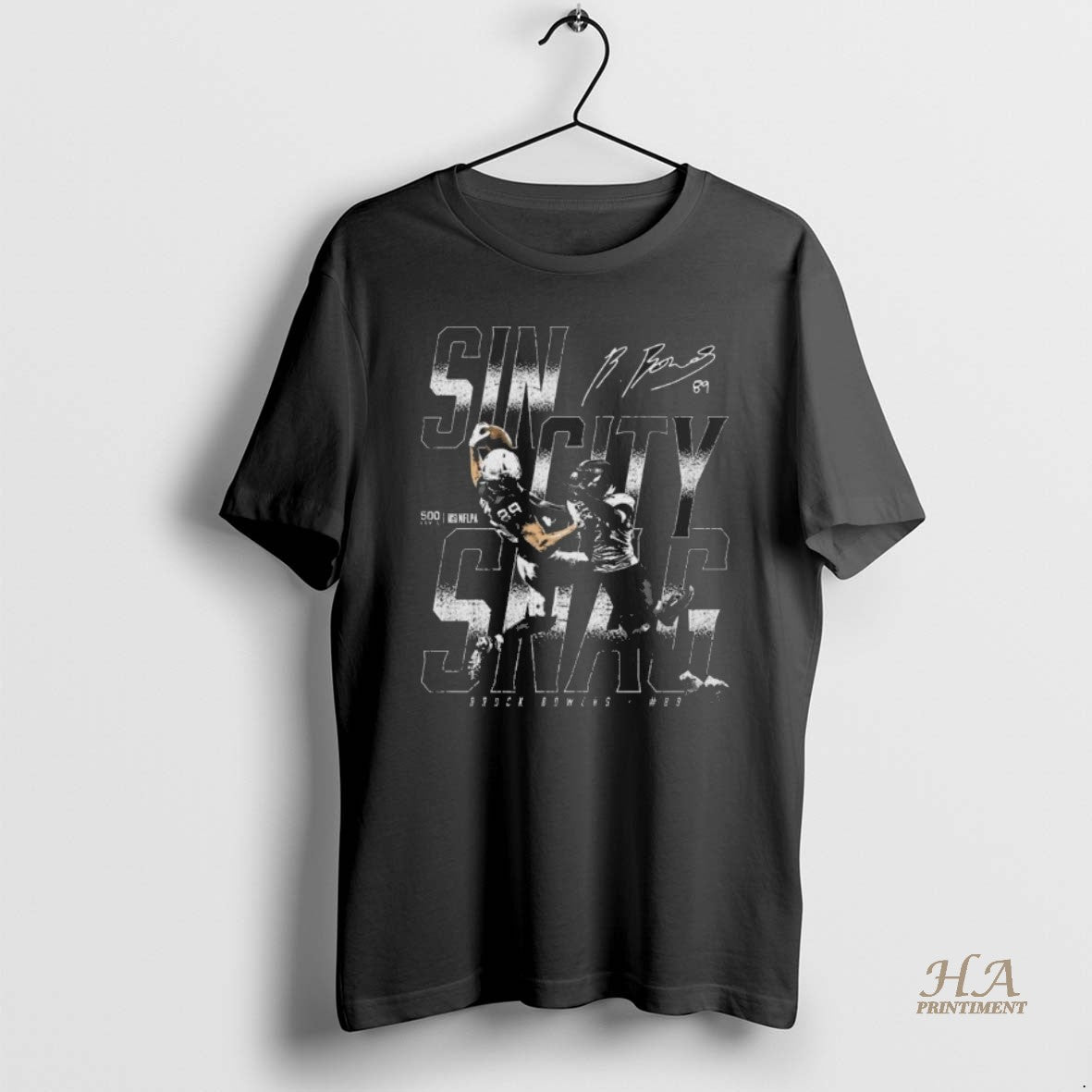 Official Brock Bowers Las Vegas Sin City Snag T-Shirts, Hoodie, Sweatshirt | InkNestWear.com