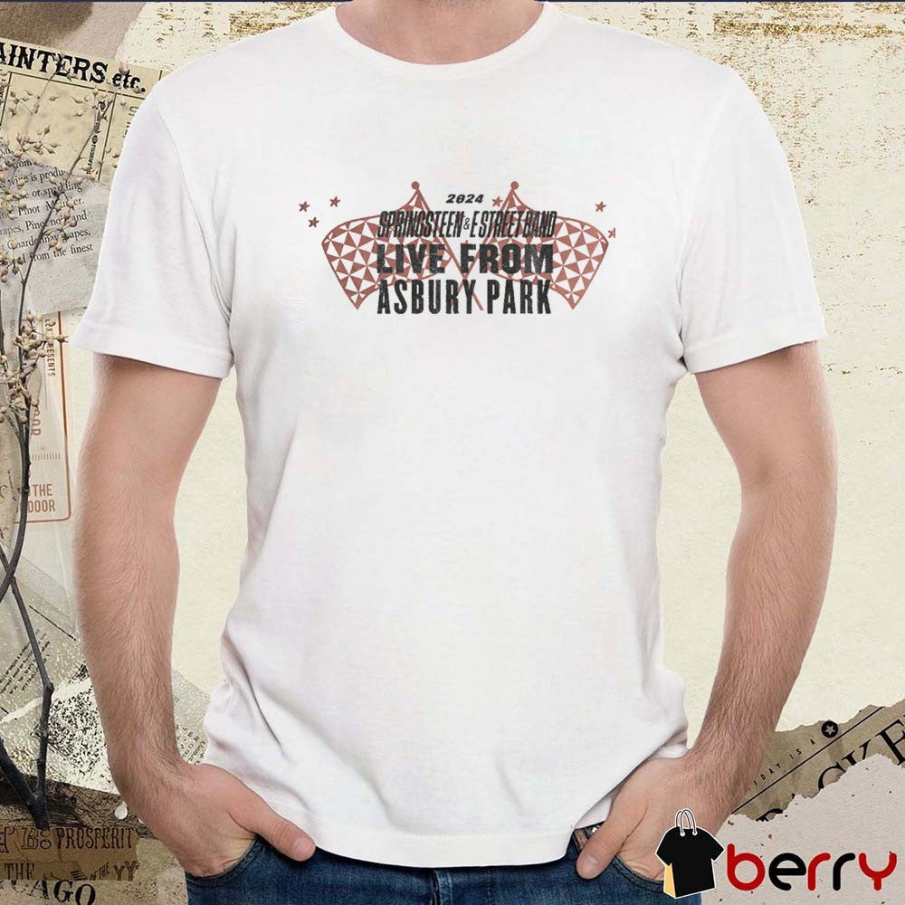 Bruce Springsteen & E Street Band Live From Asbury Park 2024 t-shirt