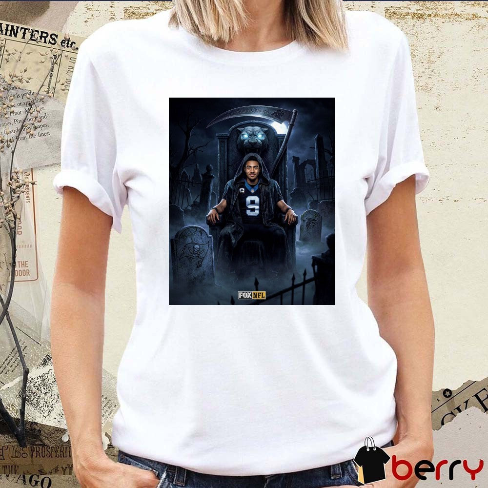 Bryce Young Carolina Panthers Clinching NFC South Division Title Fox NFL Poster t-shirt
