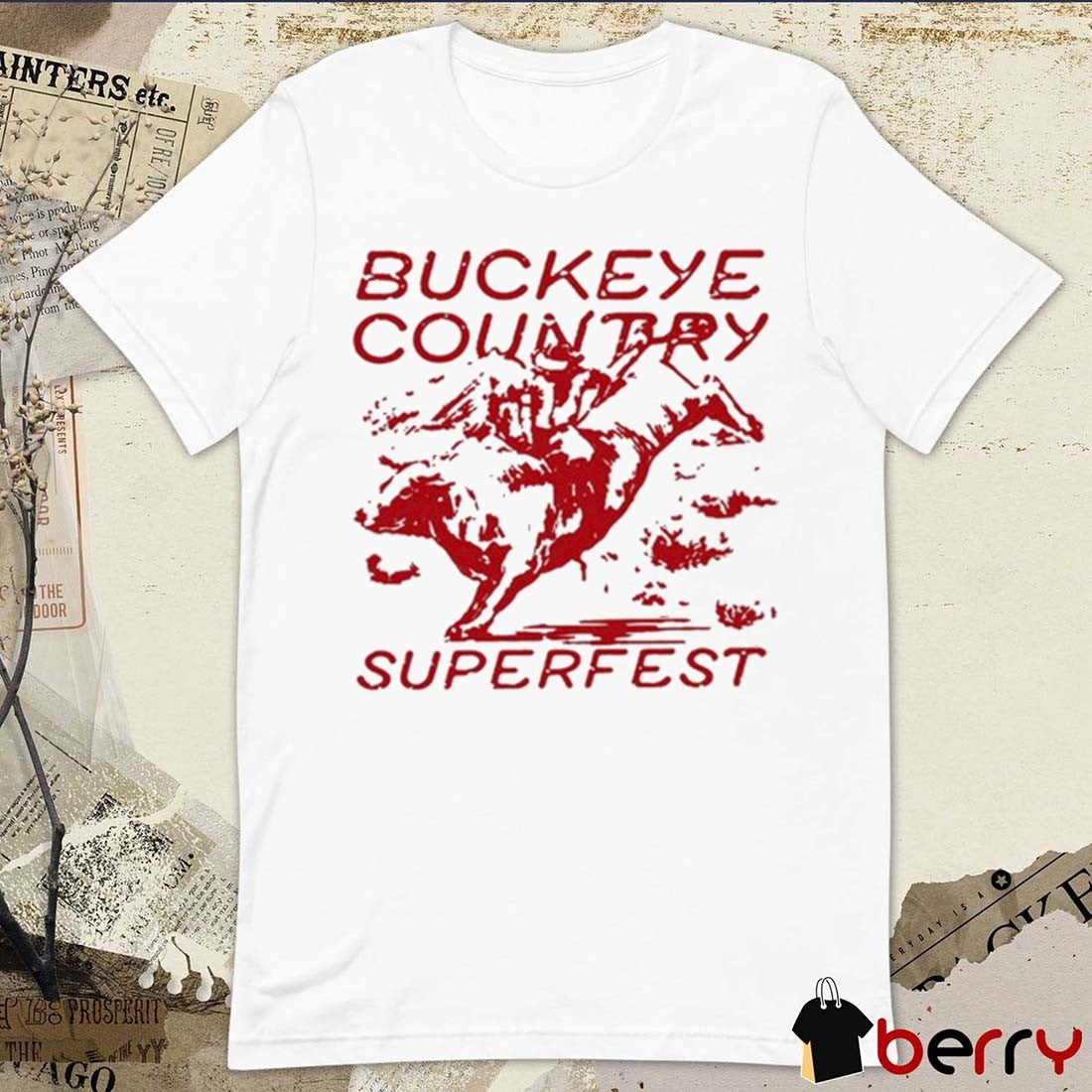 Buckeye Country Superfest June 13 2026 Columbus t-shirt
