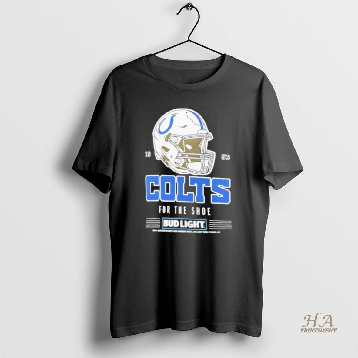 Official Bud Light X Indianapolis Colts For The Shoe Helmet T-Shirts, Hoodie, Sweatshirt | InkNestWear.com