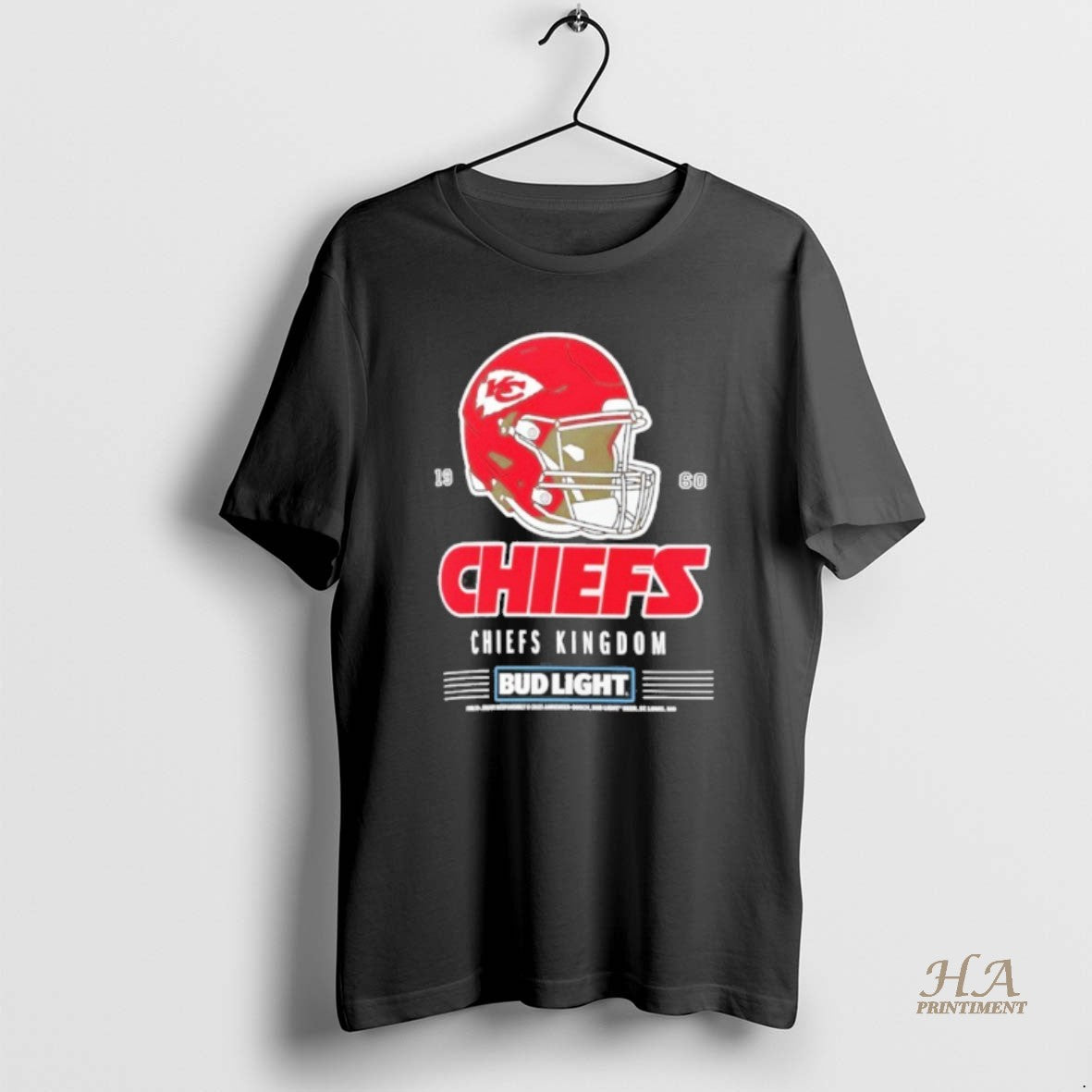 Official Bud Light X Kansas City Chiefs Chiefs Kingdom Helmet T-Shirts, Hoodie, Sweatshirt | InkNestWear.com