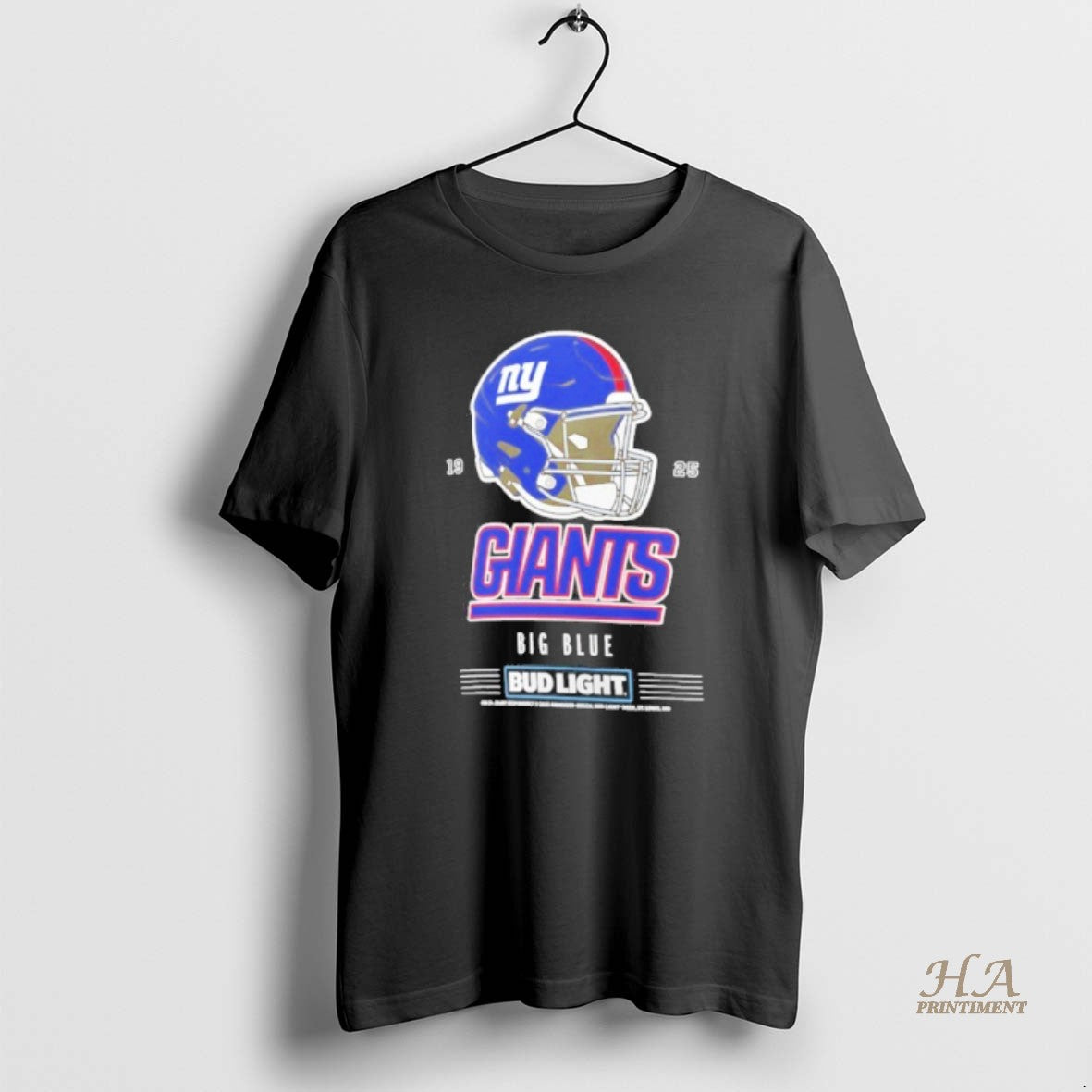 Official Bud Light X New York Giants Big Blue Helmet T-Shirts, Hoodie, Sweatshirt | InkNestWear.com