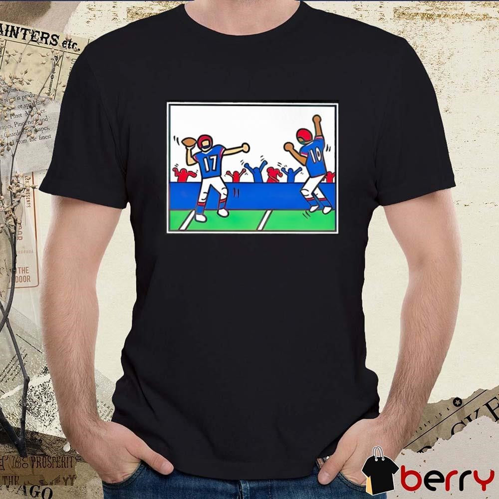 Buffalo Bills Josh Allen With Khalil Shakir t-shirt