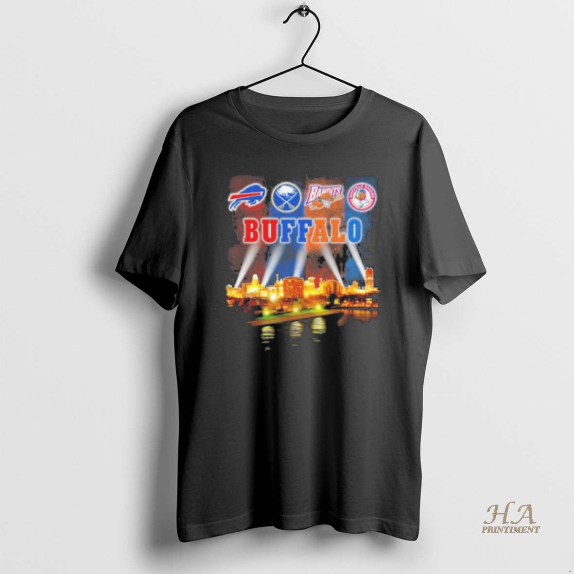 Official Buffalo Sports Teams Logo Retro City T-Shirts, Hoodie, Sweatshirt | InkNestWear.com