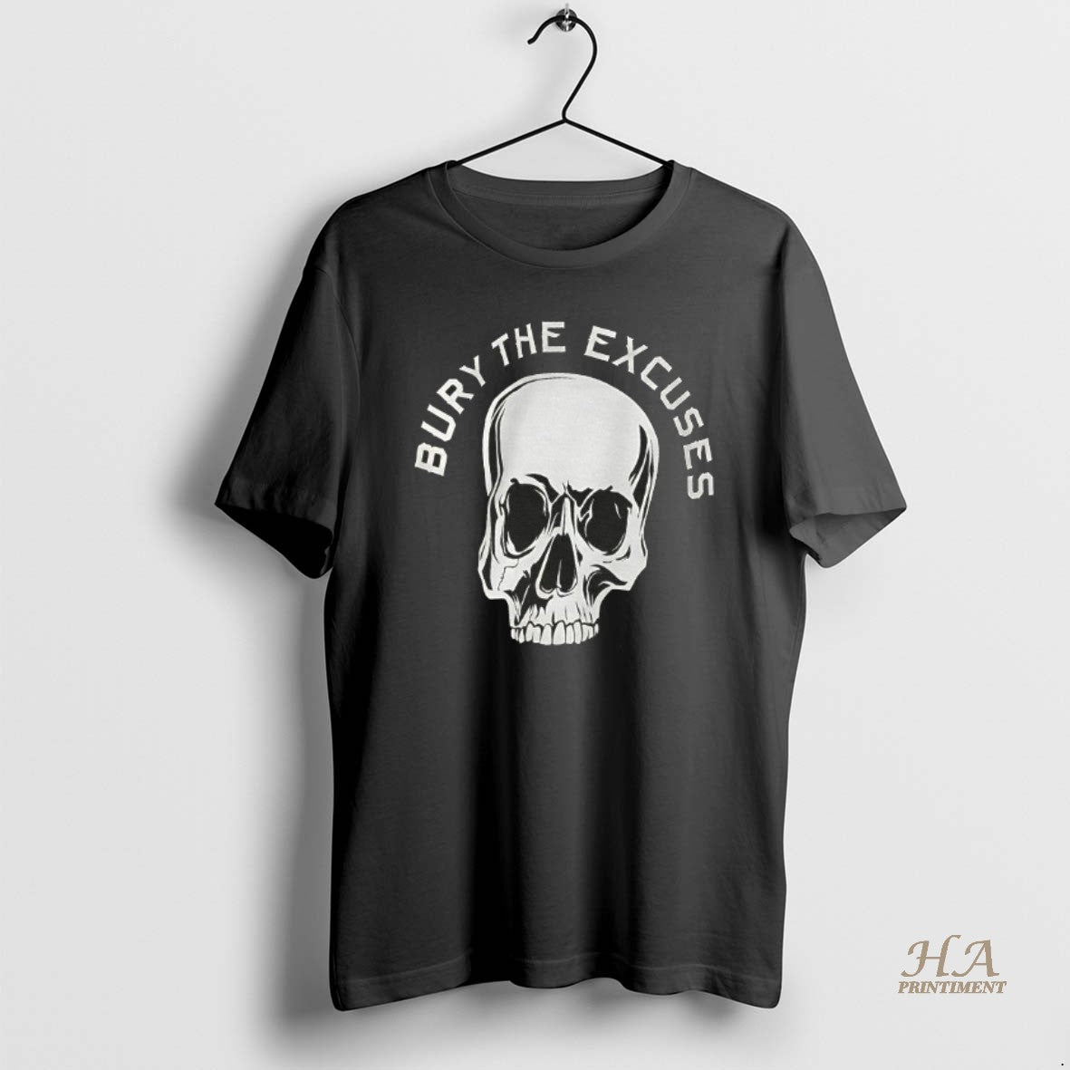 Official Bury The Excuses Skull T-Shirts, Hoodie, Sweatshirt | InkNestWear.com