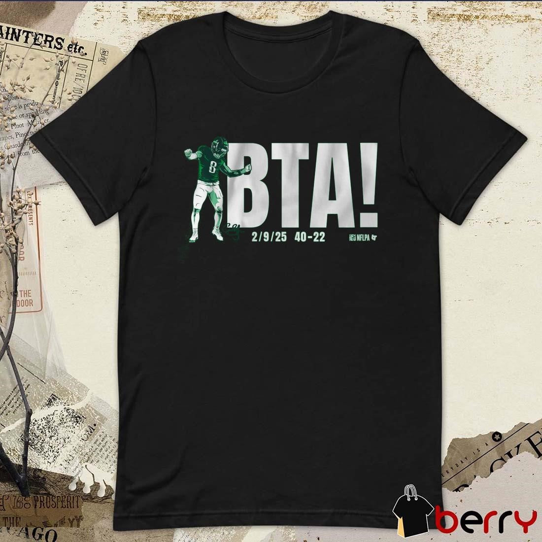 C.J. Gardner-Johnson BTA 2.9.25 40-22 Philadelphia Eagles NFL Signature t-shirt