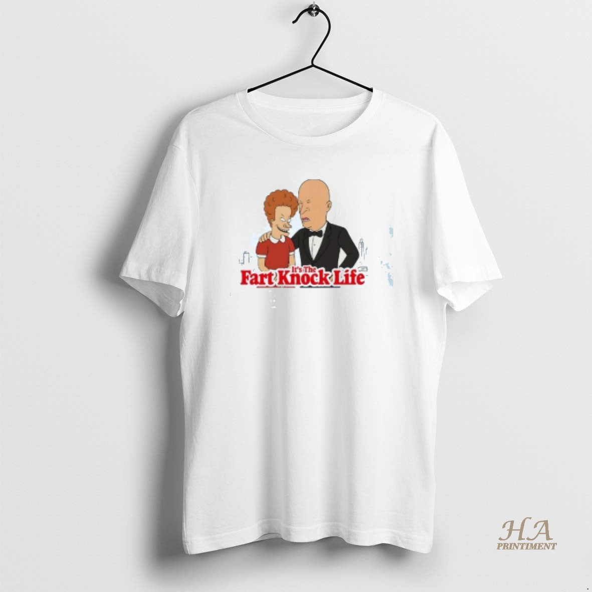 Official Cjhxgpbn Little Orphan Butthead And Daddy Warbeavis Its The Fart Knock Life T-Shirts, Hoodie, Sweatshirt