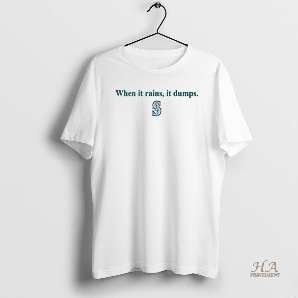 Official Cal Raleigh When It Rains It Dumps Mlb Seattle Mariners 2025 T-Shirts, Hoodie, Sweatshirt | InkNestWear.com