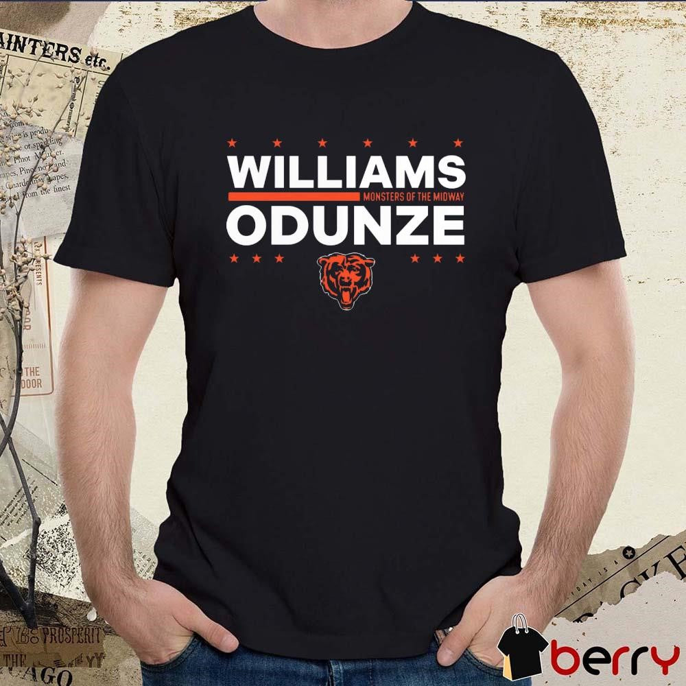 Caleb Williams And Rome Odunze Chicago Bears Election Players Monsters Of The Midway t-shirt