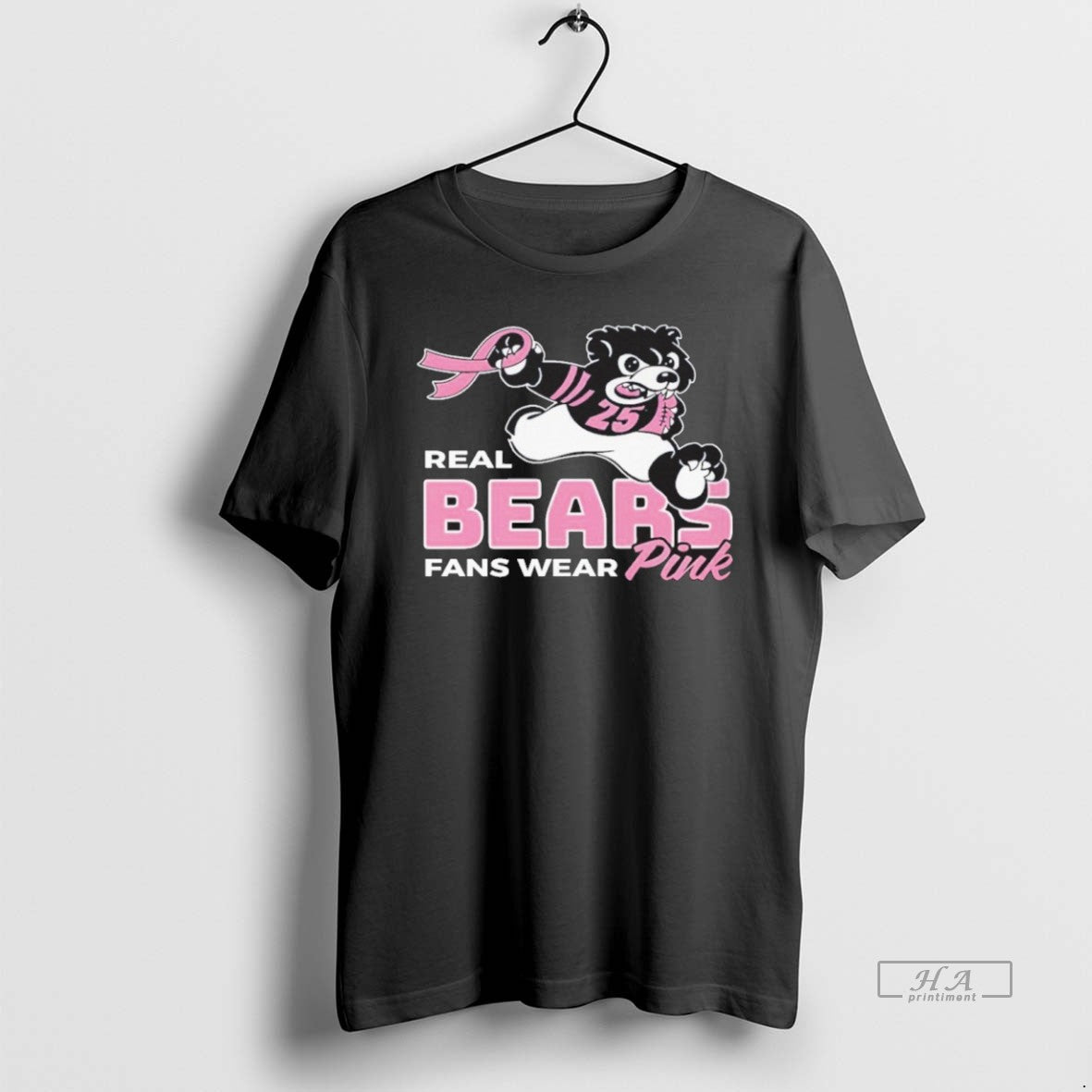 Official Caleb Williams Real Bears Fans Wear Pink