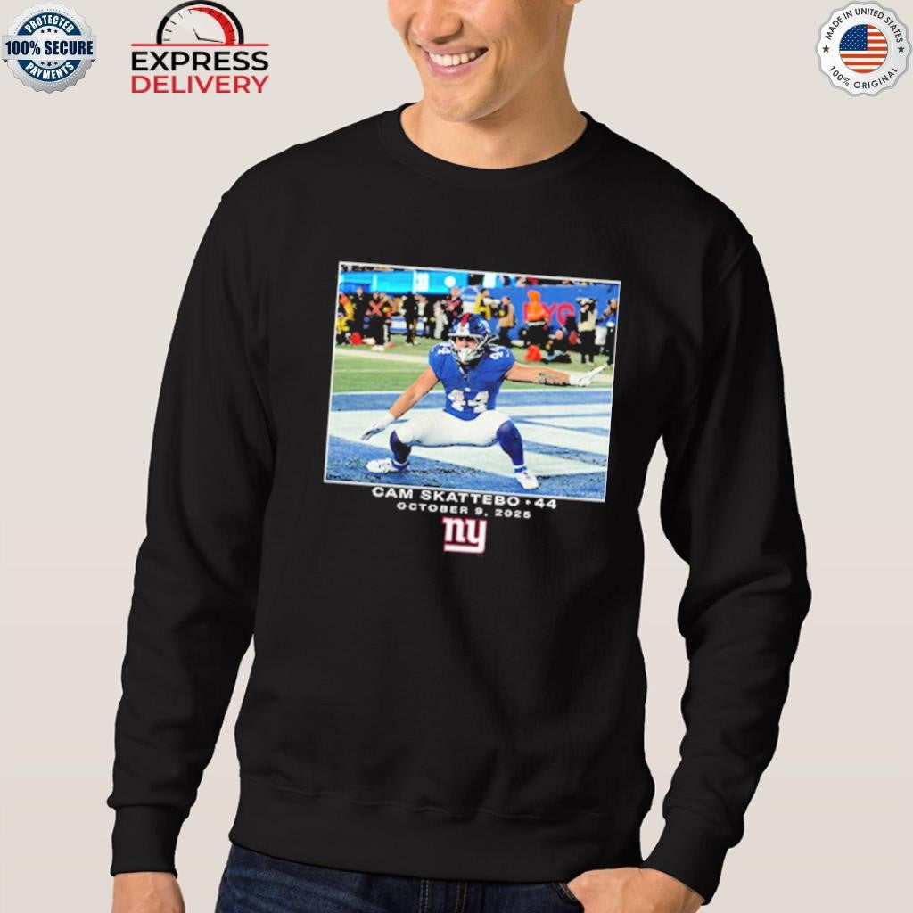Cam Skattebo 44 October 9 2025 Shirt