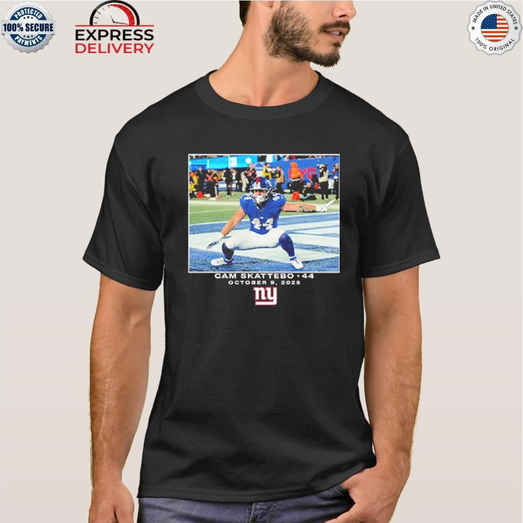 Cam Skattebo 44 October 9 2025 Shirt