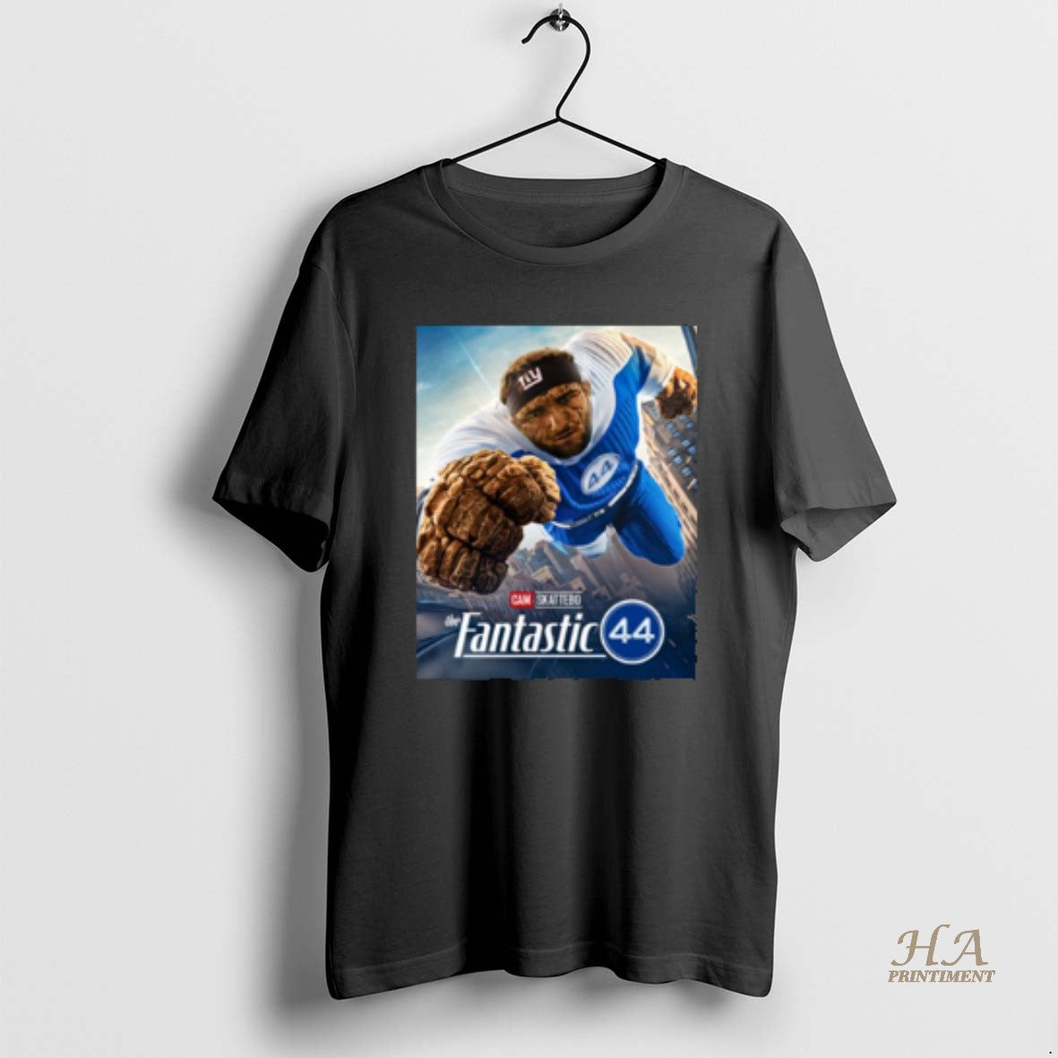 Official Cam Skattebo The Fantastic 44 Black Men Teemoonley Men T-Shirts, Hoodie, Sweatshirt | InkNestWear.com