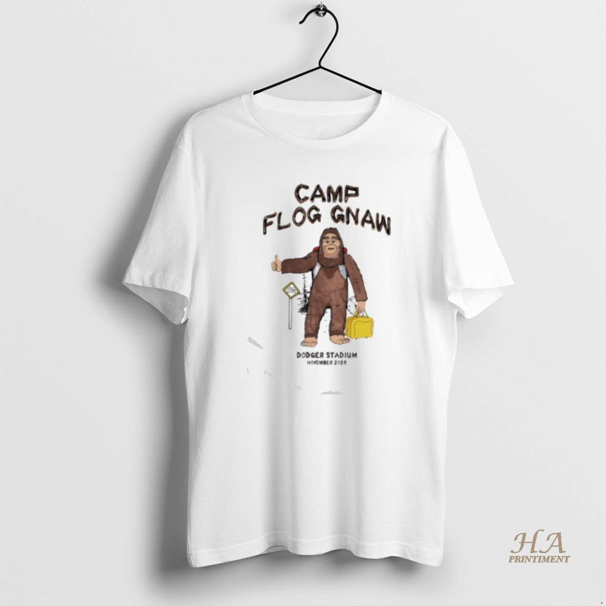 Official Camp Flog Gnaw Dodger Stadium November 2025 Sasquatch T-Shirts, Hoodie, Sweatshirt | InkNestWear.com