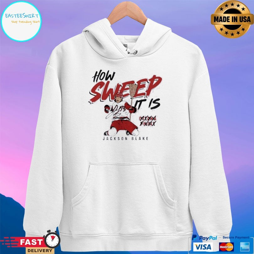 Carolina Hurricanes Jackson Blake How Sweep It Is T-shirt