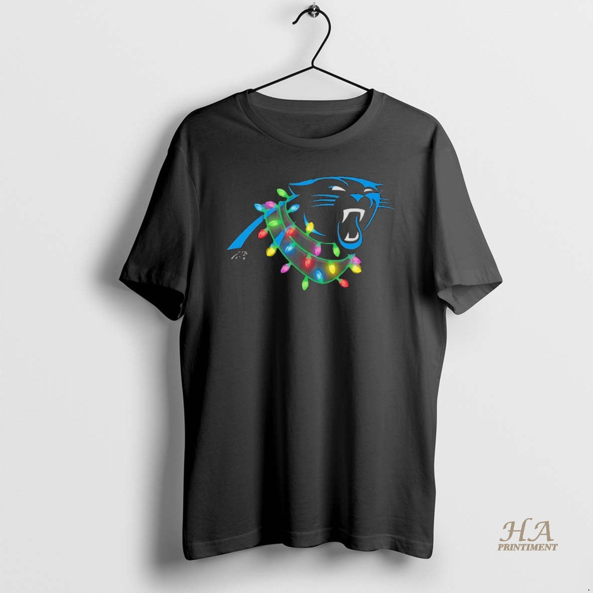 Official Carolina Panthers Logo Christmas Light T-Shirts, Hoodie, Sweatshirt | InkNestWear.com