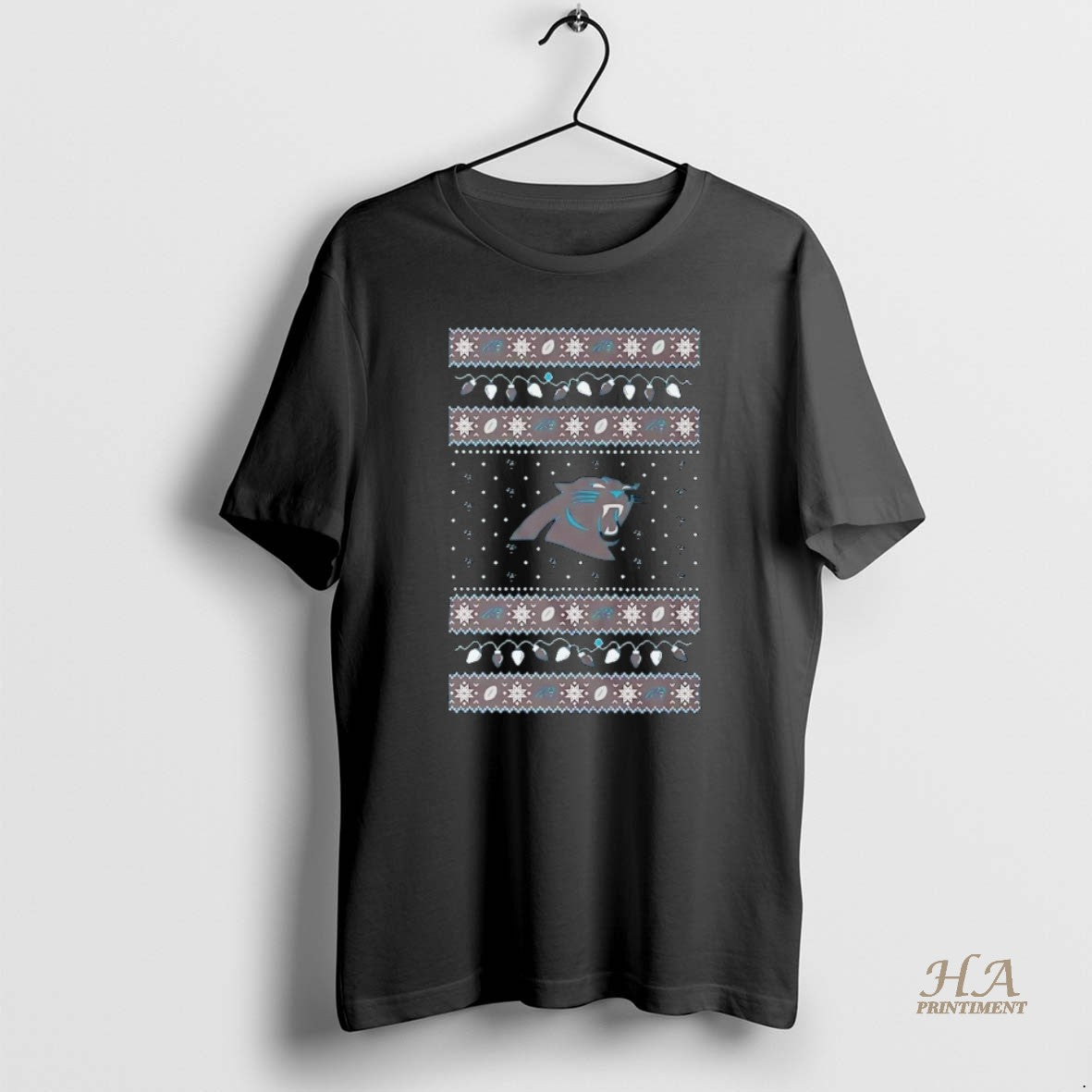 Official Carolina Panthers Ugly Christmas Light T-Shirts, Hoodie, Sweatshirt | InkNestWear.com
