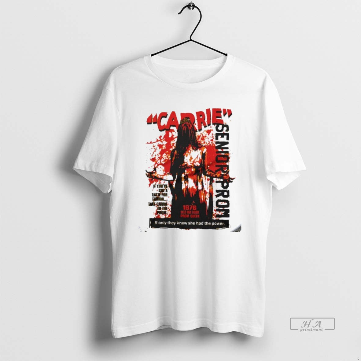 Official Carrie Senior Prom If Only They Knew She Had The Power T-Shirts, Hoodie, Sweatshirt | InkNestWear.com