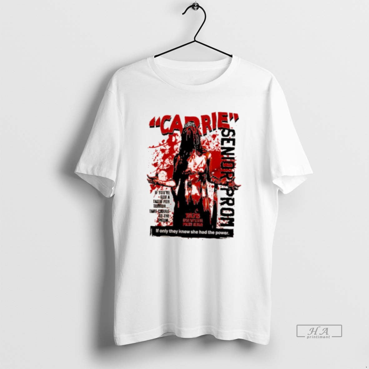Official Carrie Sennior Prom If Only They Knew She Had The Power T-Shirts, Hoodie, Sweatshirt | InkNestWear.com