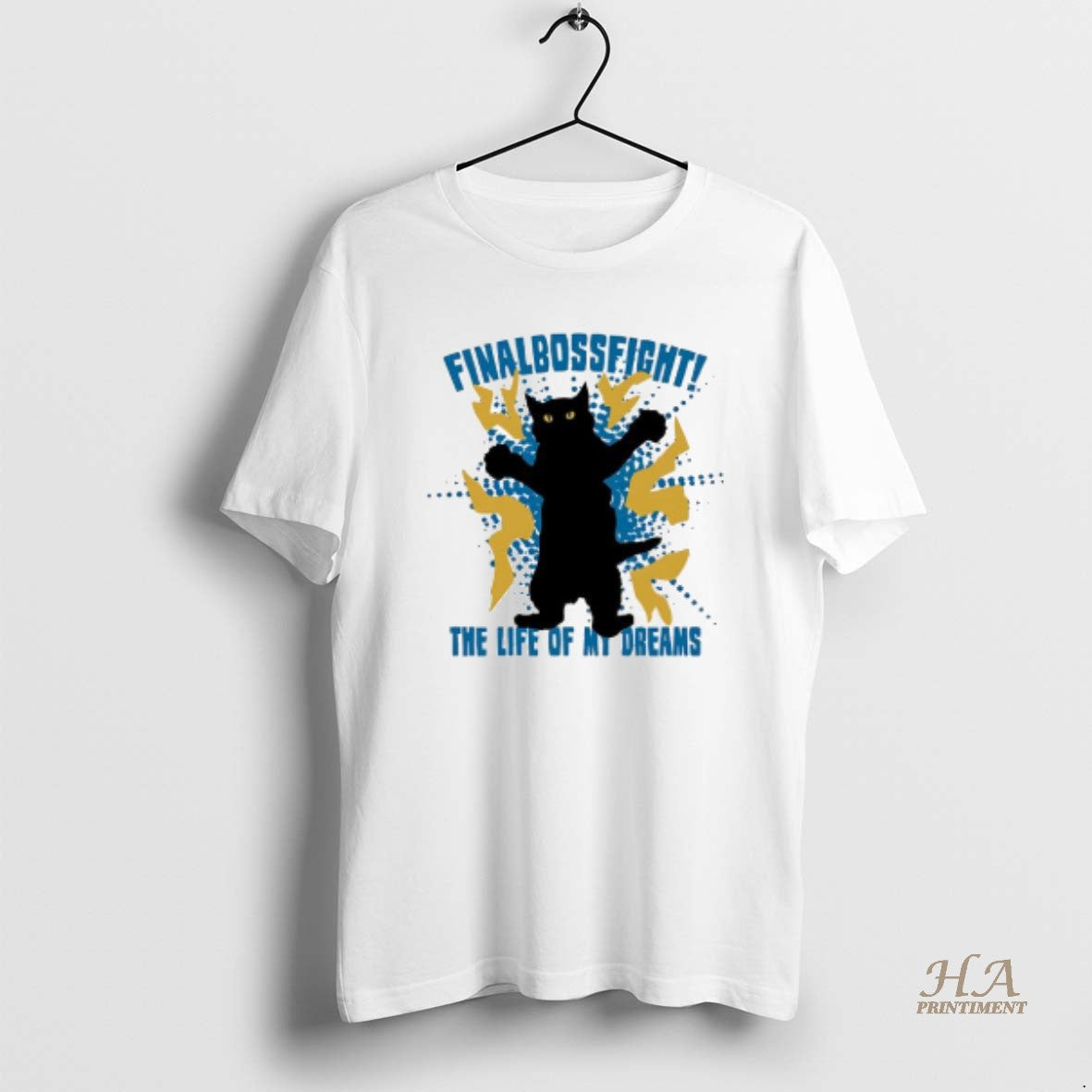 Official Cat Finalbossfight The Life Of My Dreams T-Shirts, Hoodie, Sweatshirt | InkNestWear.com