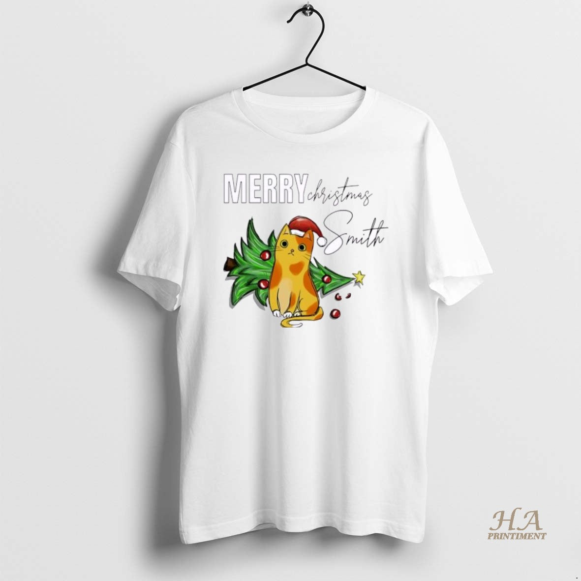 Official Cat Lover Of Cats Xmas Babys First Christmas Personalized Ornaments White T-Shirts, Hoodie, Sweatshirt
