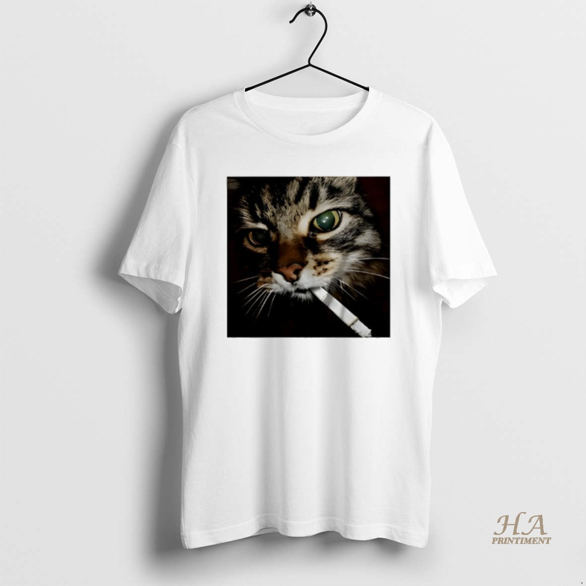 Official Cat Smoking Photo Meme T-Shirts, Hoodie, Sweatshirt | InkNestWear.com