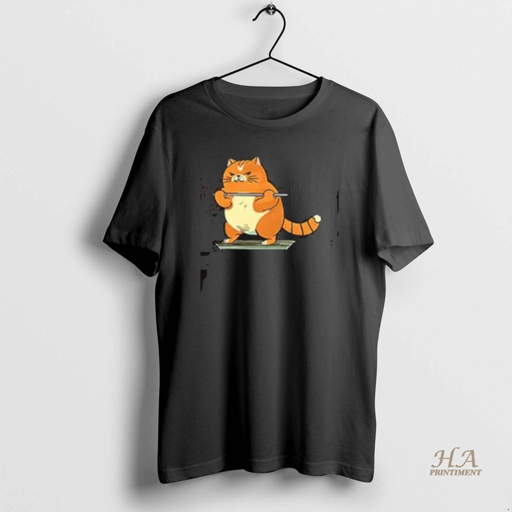 Official Cat Weightlifting Vintage Gym T-Shirts, Hoodie, Sweatshirt | InkNestWear.com
