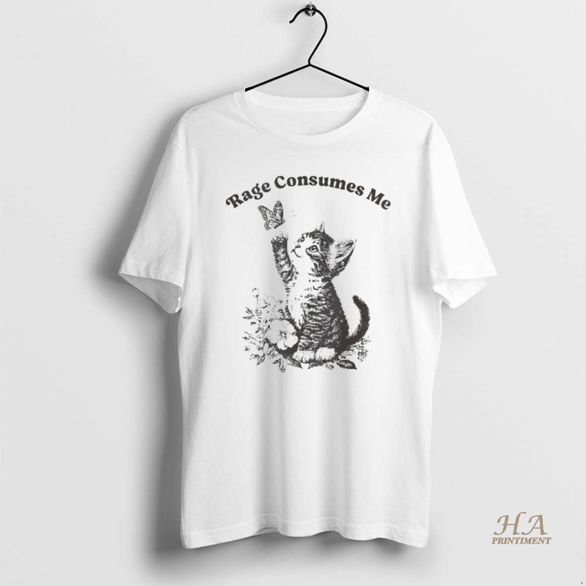 Official Cat Butterfly Rage Consumes Me T-Shirts, Hoodie, Sweatshirt | InkNestWear.com