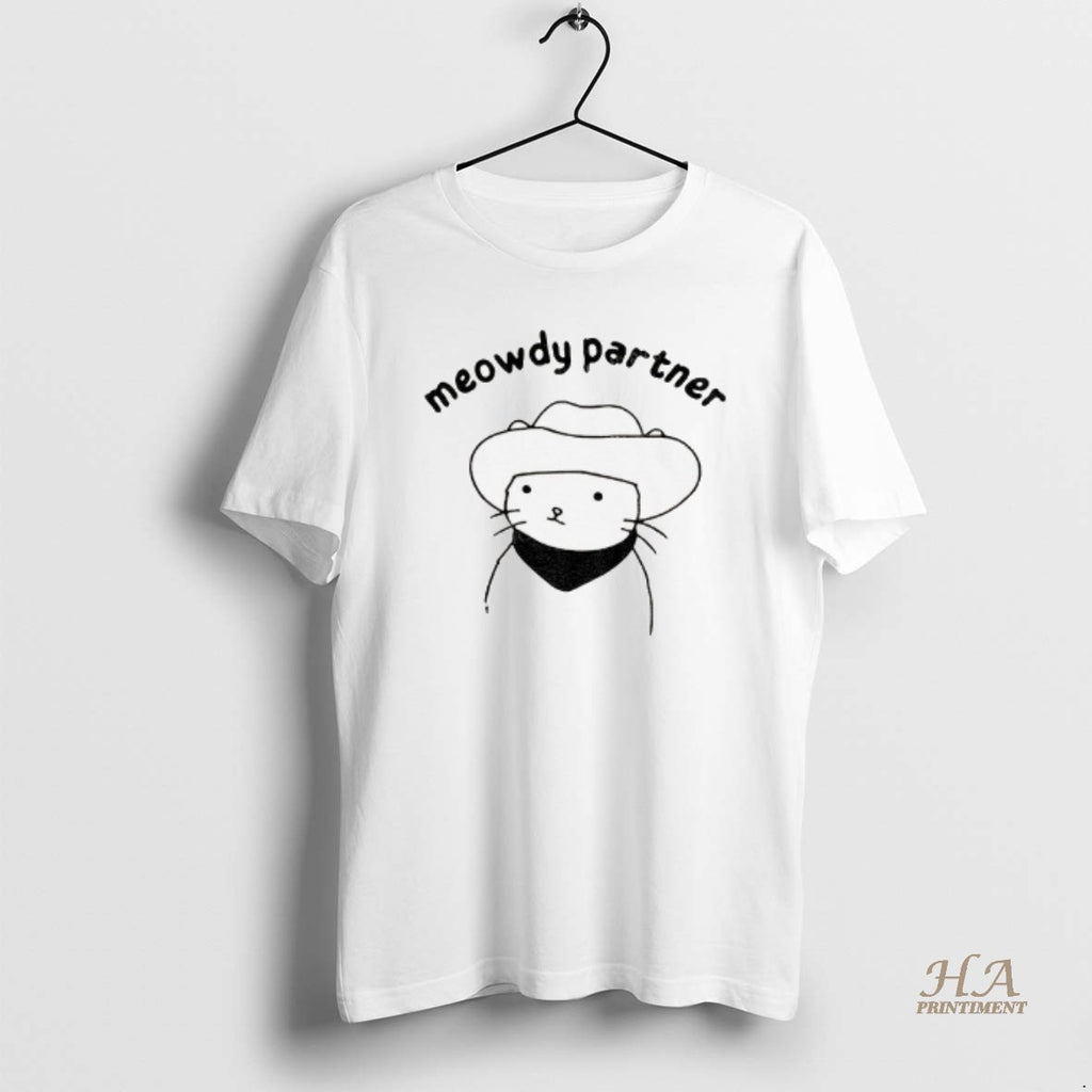 Official Cat Companion Meowdy Partner Meme T-Shirts, Hoodie, Sweatshirt | InkNestWear.com