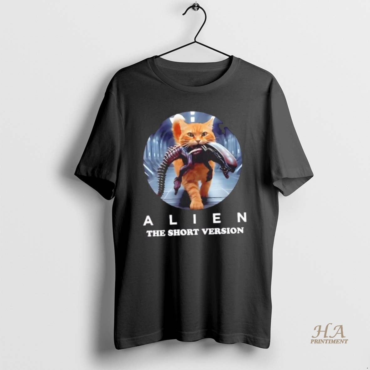 Official Cat Eat Alien The Short Version T-Shirts, Hoodie, Sweatshirt | InkNestWear.com