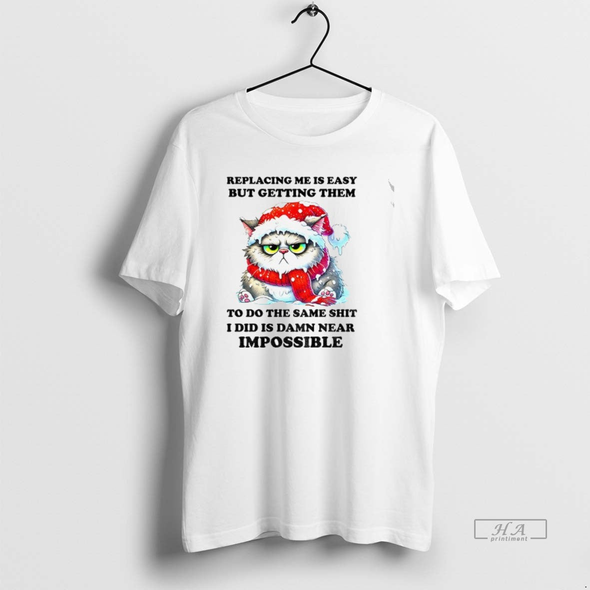 Official Cat Replacing Me Is Easy But Getting Them To Do The Same Shit T-Shirts, Hoodie, Sweatshirt | InkNestWear.com