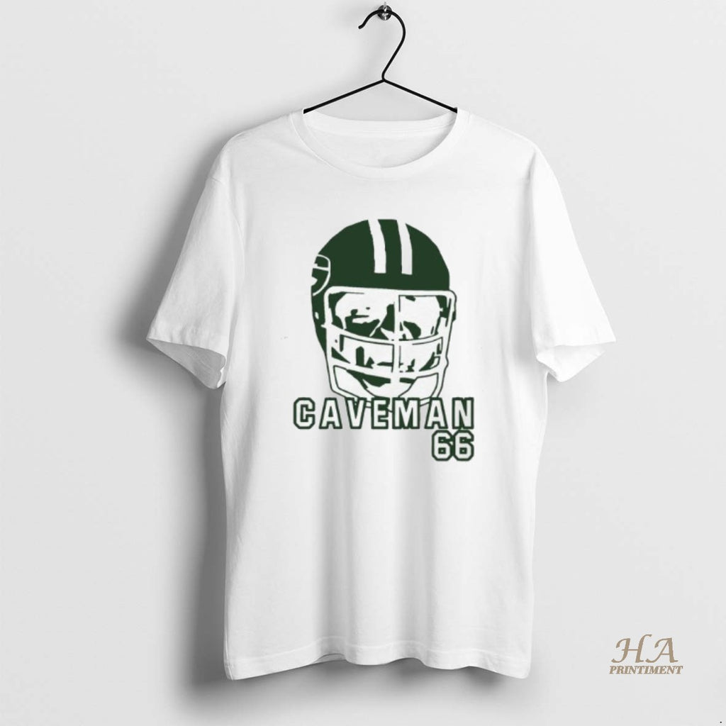 Official Caveman 66 Outline Helmet Green Bay Packers T-Shirts, Hoodie, Sweatshirt | InkNestWear.com