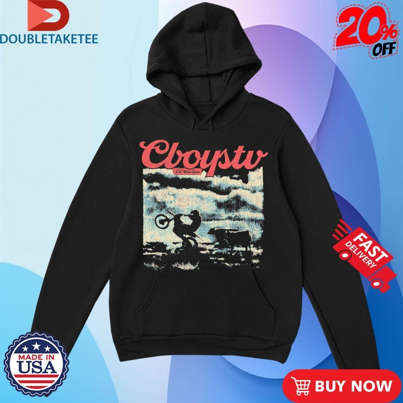 Cboystv Life Wide Open Wheelie Shirts