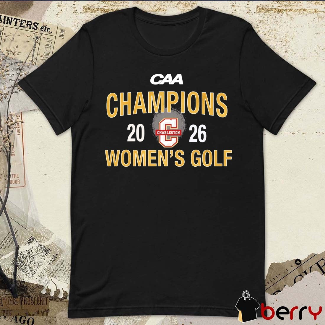 Charleston Women’s Golf CAA Championship 2026 t-shirt