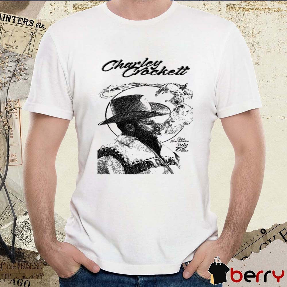 Charley Crockett Tour 2025 Taos New Mexico Jackson WY t-shirt