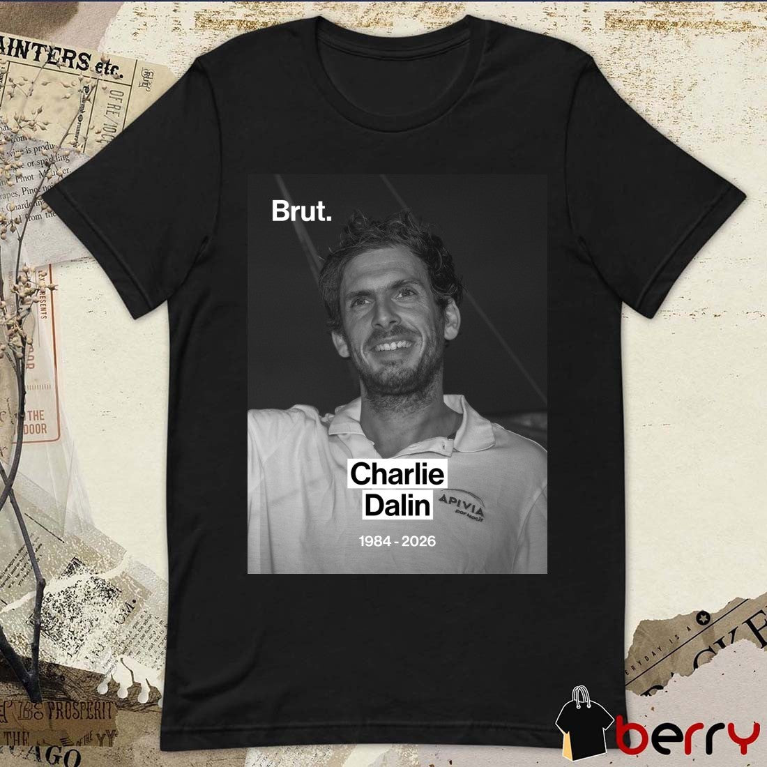 Charlie Dalin 1984 – 2026 Brut Poster t-shirt